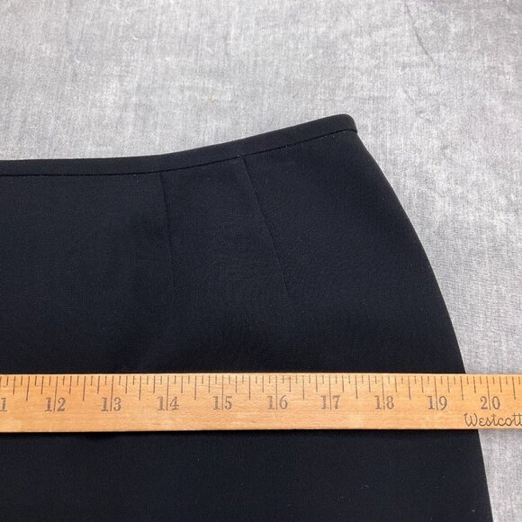 Suit Studio Skirt Set Women 10P Black Poly Lined Career Classic‎ - Picture 16 of 16